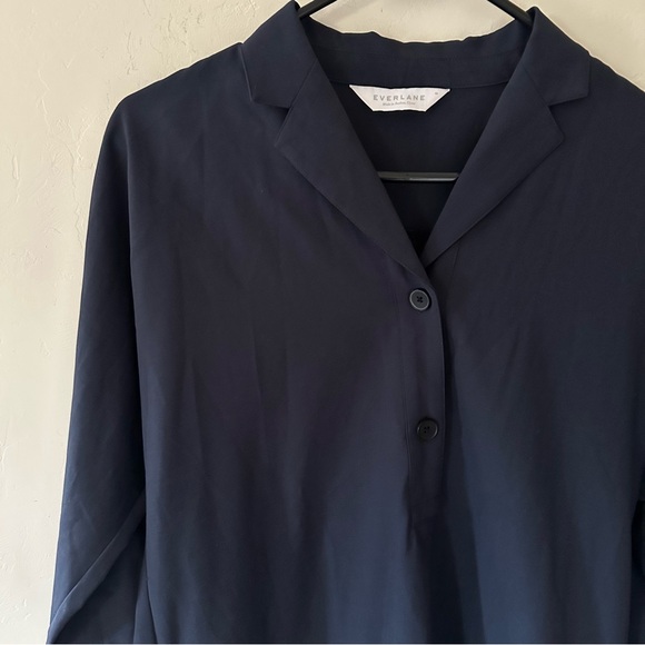 Everlane Artist Smock Wool Blend Tunic Shirtdress - Picture 4 of 11